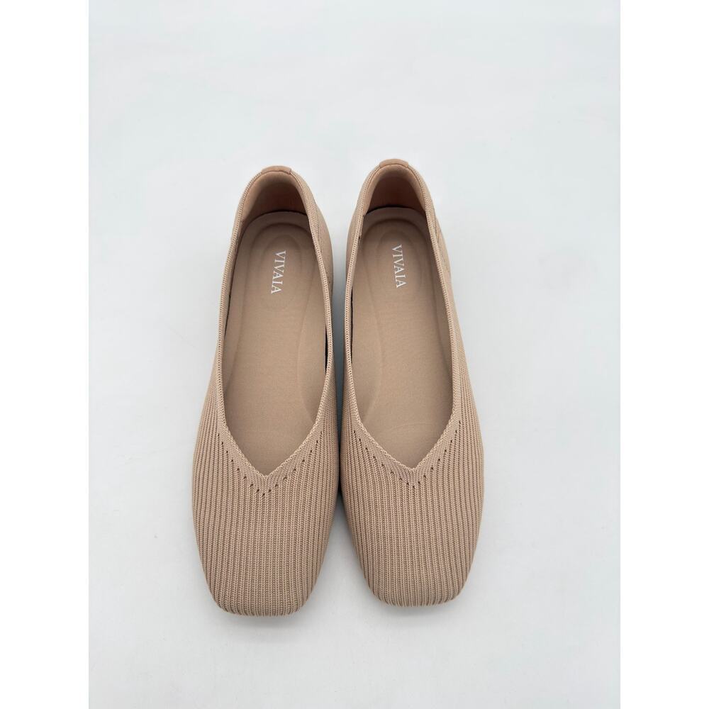 Vivaia Margot Old Money Versatile Washable Arch Support Comfort Flats Almond 9 - Picture 7 of 9